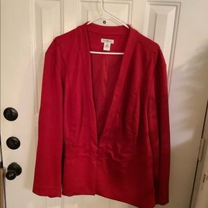 Red blazer